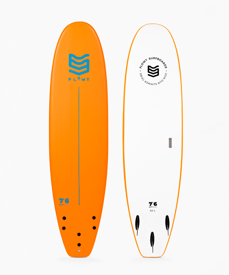Download 7'6 STANDARD SOFTBOARD - Flowt Surfboards
